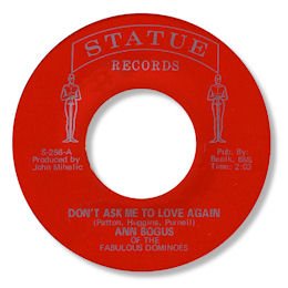 Don't ask me to love again - STATUE 256
