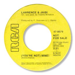 (You're not) mine - RCA 9679