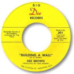 Building a wall - BIG DEE 301