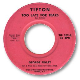 Too late for tears - TIFTON 209