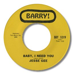 Baby I need you - BARRY 1019