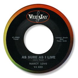 As sure as I live - VEE JAY 432