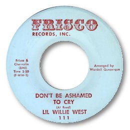 Don't be ashamed to cry - FRISCO 111