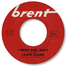 I need you baby - BRENT 7071