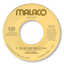 If you see that girl of mine - MALACO 1012