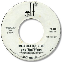 We'd better stop - ELF 90010